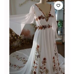 Floral Wedding Dress